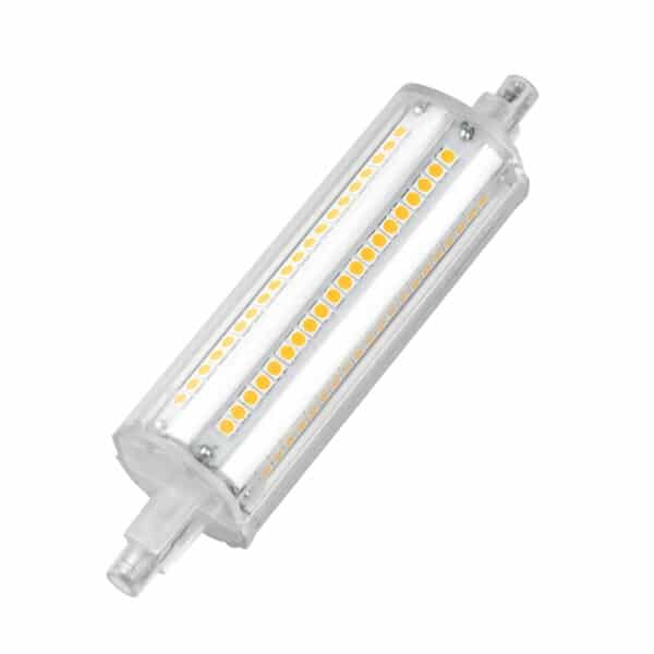 Led r7s erstatning for halogenrør 118mm 120 watt 3000k 4000k