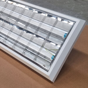Led armatur med reflektor til led lysstofrør 150cm 2 rør