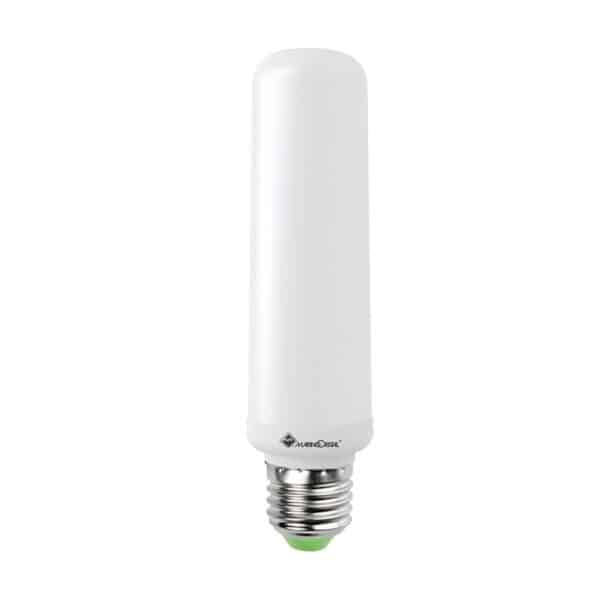 Led tube pære e27 stor fatning 15 watt erstatter 125 watt halogentube halolux ceram