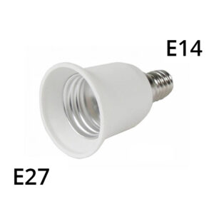 E14 til e27 adapter omformer fra e14 til e27 fatning