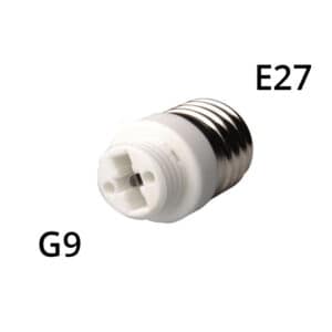 E27 til g9 adapter omformer fra e27 til g9 fatning