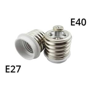 E40 til e27 adapter omformer e40 til e27 fatning ph kogle