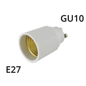 Gu10 til e27 adapter omformer fra gu10 til e27 fatning